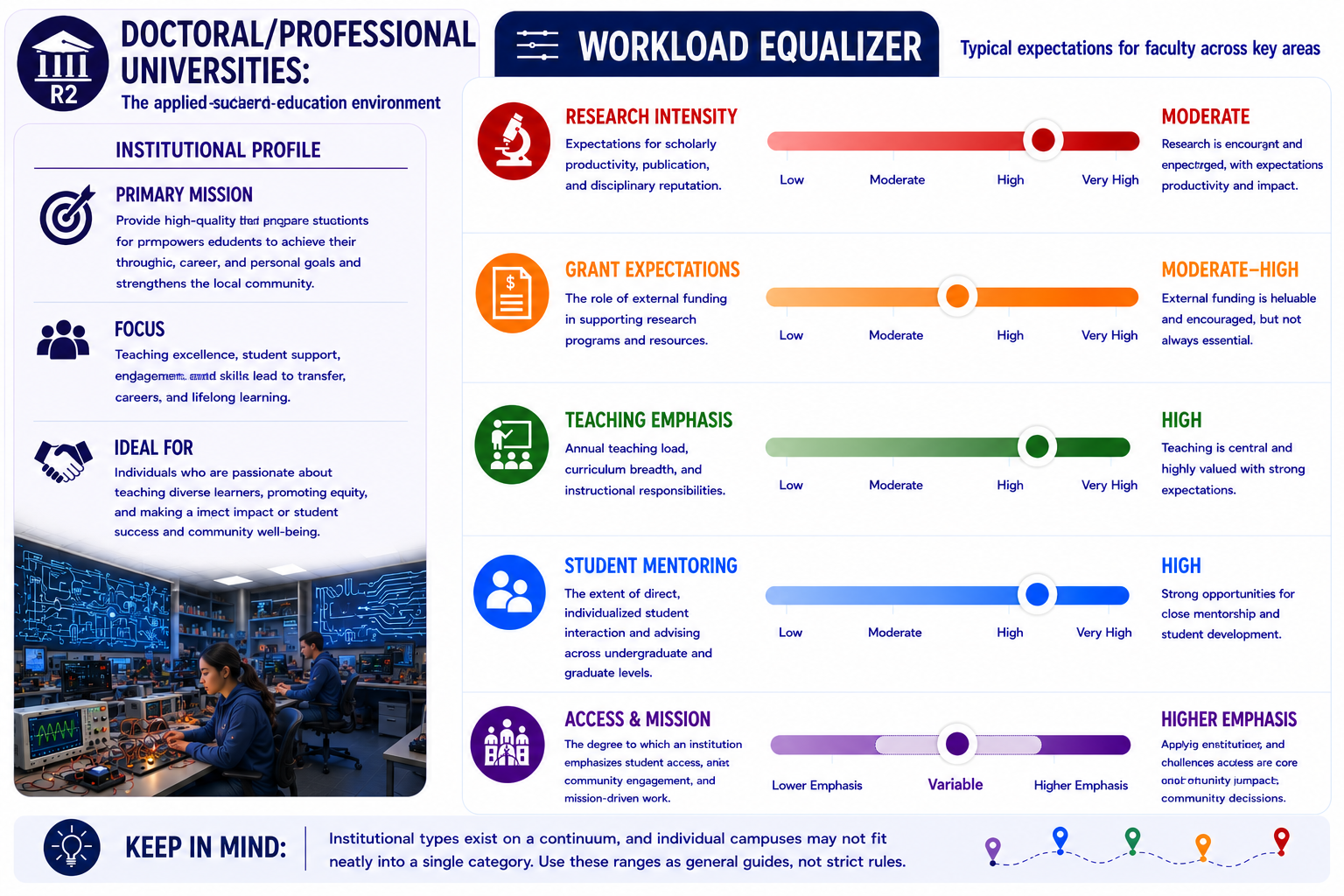 Doctoral/Professional Universities: Workload Equalizer
